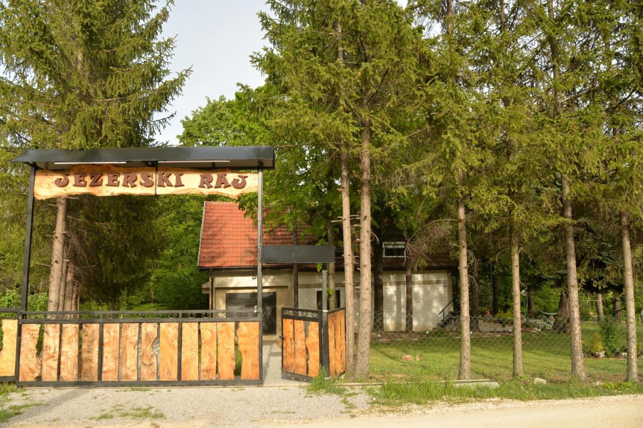 Vila Jezerski Raj Borsko Jezero 外观 照片