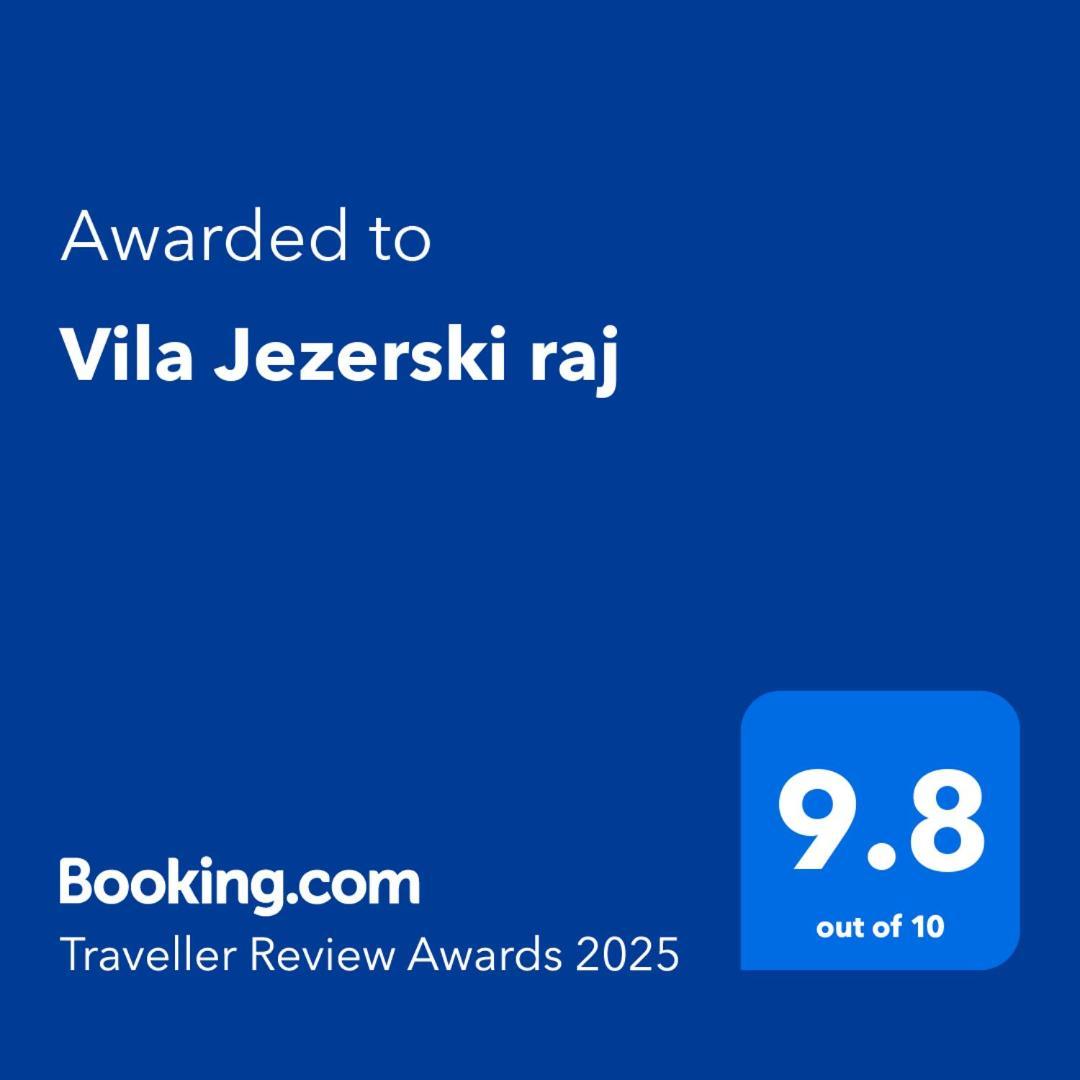 Vila Jezerski Raj Borsko Jezero 外观 照片